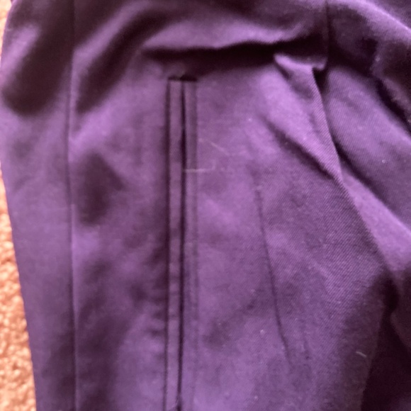 Vintage Talbots Purple Wool Pantsuit Size 12 Pants & Blazer/Jacket set - Picture 10 of 16